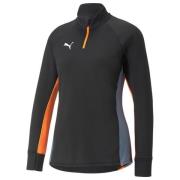 PUMA Treningsgenser IndividualBlaze 1/4 Glidelås - Sort/Oransje Dame