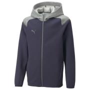 PUMA teamCUP Casuals Hettegenser - Blå/Grå Barn