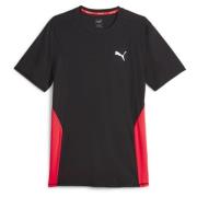 PUMA Løpe t-skjorte Run Favorite - Sort/Rød