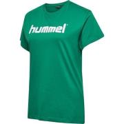 Hummel Go Cotton Logo T-Skjorte - Grønn Dame