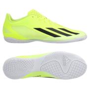 adidas X Crazyfast Club IN Solar Energy - Gul/Sort/Hvit