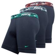 Nike Boxer 3-PK - Sort/Blå/Rød/Grønn