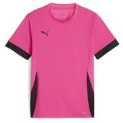 PUMA Trenings T-Skjorte teamGOAL - Rosa/Sort Barn