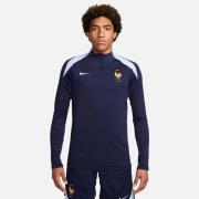 Frankrike Treningsskjorte Dri-FIT Strike Drill - Svartblå/Cobalt Bliss