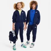 Nike Treningsdress NSW Club Fleece - Navy/Hvit Barn