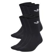 Adidas Original Trefoil Cushion Crew Socks 6 Pairs