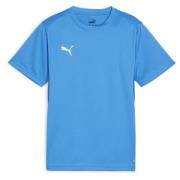 PUMA Trenings T-Skjorte teamGOAL - Electric Blue Lemonade/Hvit Barn