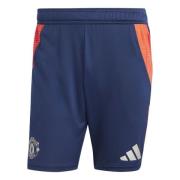 Manchester United Treningsshorts Tiro 24 - Night Indigo/Rød