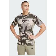 Adidas Train Essentials Camo Allover Print Tee