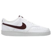 Nike Sneaker Court Vision Low Next Nature - Hvit/Bordeaux