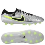 Nike Tiempo Legend 10 Elite AG-PRO Mad Voltage - Sølv/Sort/Neon