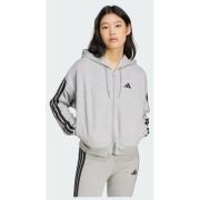 Adidas Essentials 3-Stripes French Terry Full-Zip Hoodie