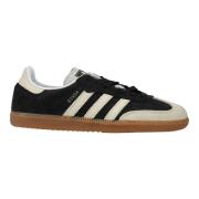 adidas Originals Samba OG - Svart/Hvit/Sølv Metallisk Kvinner