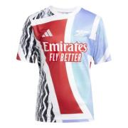 Arsenal Trenings T-Skjorte Pre Match - Better Scarlet/Hvit/Svart/Clear...