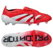 adidas Predator Elite Fold-over Tongue FG Pure Victory - Lucid Red/Hvi...