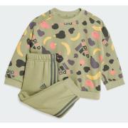 Adidas Essentials Allover Print Jogger Set Kids