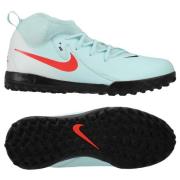 Nike Phantom Luna II Academy TF Mad Energy - Turkis/Atomrød/Rød Barn