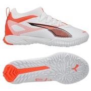 PUMA Ultra 5 Match TT + Mid Unlimited - PUMA White/PUMA Svart/Glødende...