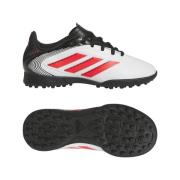 adidas Copa Pure League III TF Pure Victory - Hvit/Lucid Red/Sort Barn