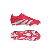 adidas Predator Club FxG Pure Victory - Lucid Red/Hvit/Sort Barn