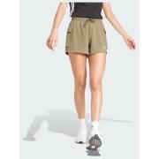 Adidas Essentials Small Logo French Terry Cargo Shorts