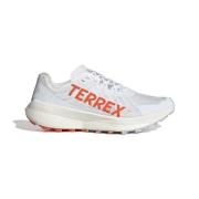 adidas Løpesko Terrex Agravic Speed - Grå/Oransje/Fottøy Hvit