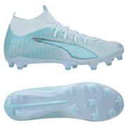 PUMA Ultra 5 Match + FG/AG Light Up - Icy Blue/Turkis Dame LIMITED EDI...