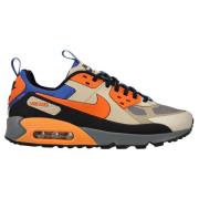 Nike Sneaker Air Max 90 Drift - Beige/Bright Mandarin/Blå