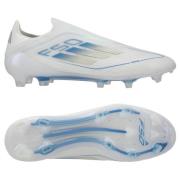 adidas F50 Elite Laceless FG Polar Victory - Hvit/Sølv/Blå