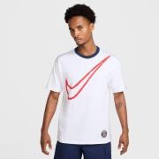 Paris Saint-Germain T-Skjorte Oversized Swoosh - Hvit