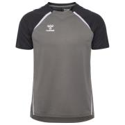 Hummel Trenings T-Skjorte hmlLEAD 2.0 - Stålgrå/Grå/Hvit