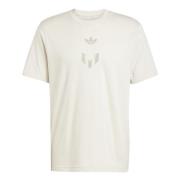 adidas T-skjorte Messi - Beige