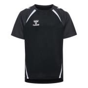 Hummel Trenings T-Skjorte hmlLEAD 2.0 - Svart/Grå/Hvit Barn
