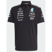 Adidas MERCEDES - AMG PETRONAS FORMULA ONE TEAM POLO BLACK MEN