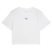 W TAD ESSENTIAL Baby Tee PUMA White