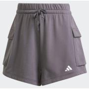 Adidas Essentials Small Logo French Terry Cargo Shorts