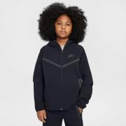 Nike Hettegenser Woven Tech Fleece - Sequoia/Svart