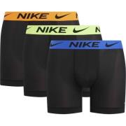 Nike Boxer Dri-FIT Advanced Micro 3-Pakke - Svart/Hyper Royal/Volt/Tot...