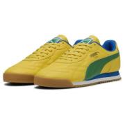 Roma Anniversario Pele Yellow-Archive Green-PUMA Team Royal