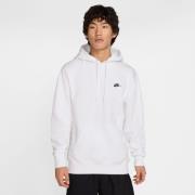 Nike Hettegenser Club - Hvit/Svart