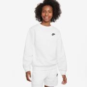 Nike Genser NSW Club Fleece Crew - Hvit/Svart