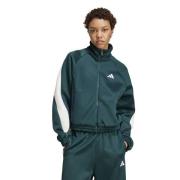 adidas Track Top Stadium - Aurora Ivy/Off White Kvinner