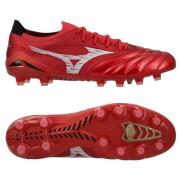 Mizuno Morelia Neo IV Beta Elite FG Ruby Red - Rød/Hvit/Svart