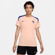 Frankrike Trenings T-Skjorte Dri-FIT Strike Kvinne EM 2025 - Hvit/Blå ...