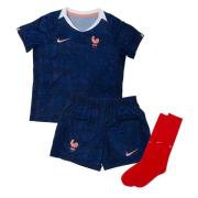 Frankrike Hjemmedrakt Kvinne EM 2025 Mini-Kit Barn