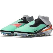 Nike Phantom 6 Elite High Cut FG - turkis/Chrome/Svart LIMITED EDITION