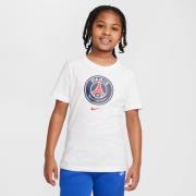 Paris Saint Germain T-skjorte Crest - Hvit Barn