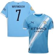 Manchester City Hjemmedrakt 2025/26 MARMOUSH 7 + Club World Cup Ermeme...