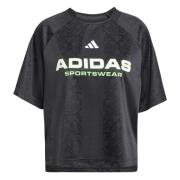 adidas T-skjorte Tiro - Svart/Hvit Kvinner