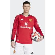 Adidas Manchester United 25/26 Long Sleeve Home Authentic Jersey